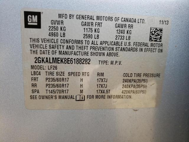 صورة رقم 10 من المزاد - 2014 GMC TERRAIN SL مع VIN 2GKALMEK8E6188282