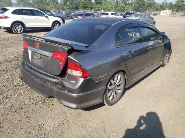 Photo 4 from auction – 2009 HONDA CIVIC SI with VIN 2HGFA55539H704227
