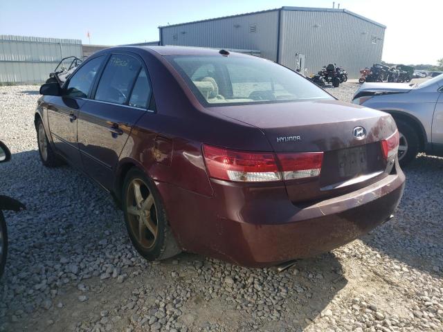 Photo 3 from auction – 2007 HYUNDAI SONATA SE with VIN 5NPEU46FX7H256639