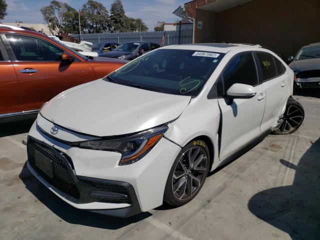 Photo 2 from auction – 2020 TOYOTA COROLLA XS with VIN 5YFT4RCE0LP040201