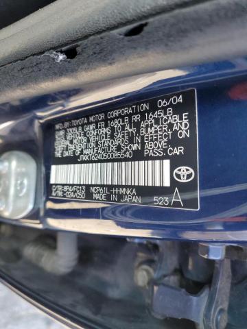 Photo 10 from auction – 2005 TOYOTA SCION XA with VIN JTKKT624050085540