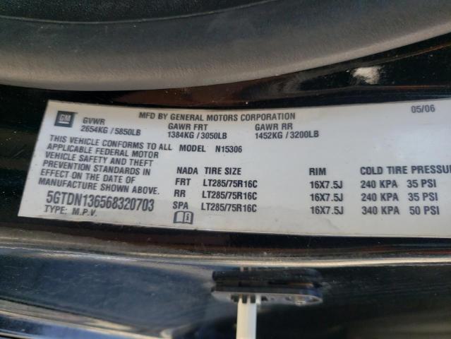 Photo 10 from auction – 2006 HUMMER H3 with VIN 5GTDN136568320703
