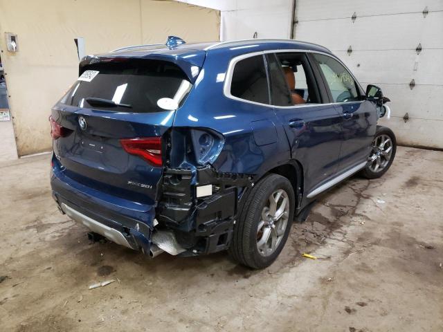 Photo 4 from auction – 2020 BMW X3 XDRIVE3 with VIN 5UXTY5C09L9C53835