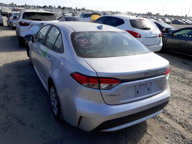 Photo 3 from auction – 2021 TOYOTA COROLLA LE with VIN 5YFEPMAE9MP247564