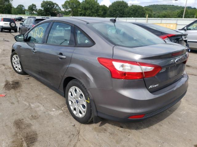 Photo 3 from auction – 2012 FORD FOCUS SE with VIN 1FAHP3F25CL387274