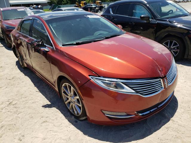 LINCOLN MKZ 2014 with VIN 3LN6L2G97ER834240 - Photo from auction