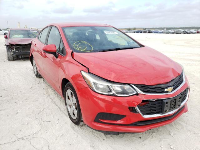 CHEVROLET CRUZE LS 2017 with VIN 1G1BC5SM7H7104297 - Photo from auction