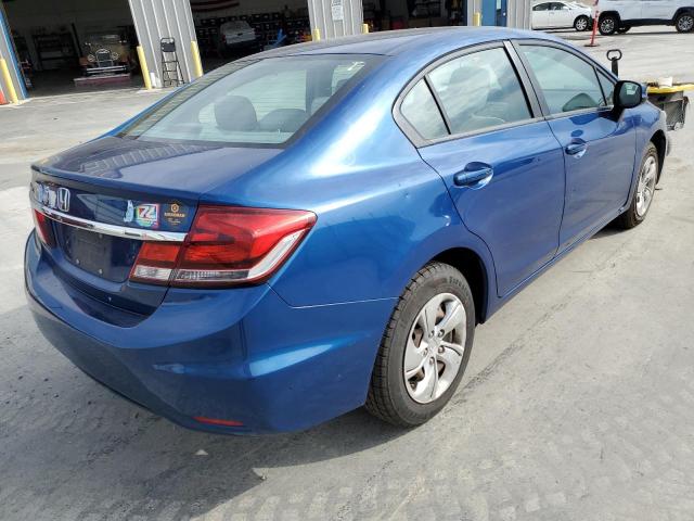Photo 4 from auction – 2013 HONDA CIVIC LX with VIN 19XFB2F50DE289736