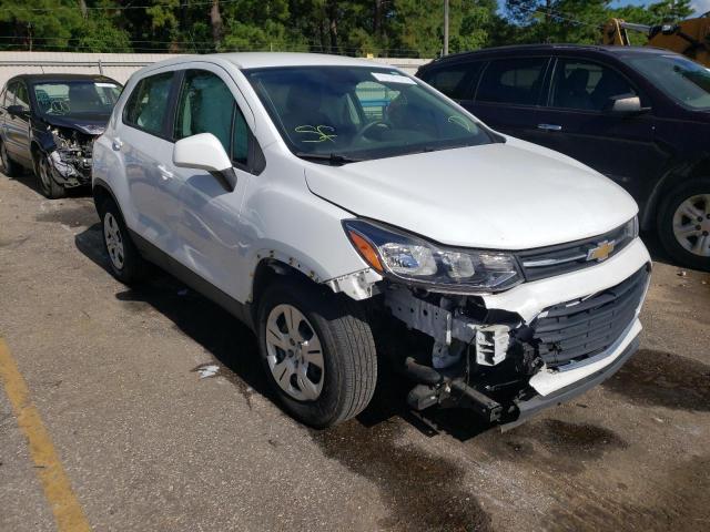 CHEVROLET TRAX 2017 with VIN KL7CJKSBXHB055282 - Photo from auction
