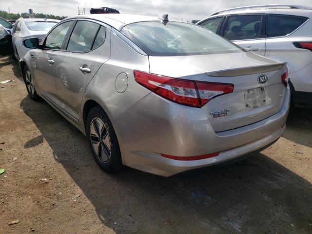 Photo 3 from auction – 2013 KIA OPTIMA HYB with VIN KNAGM4AD4D5043581