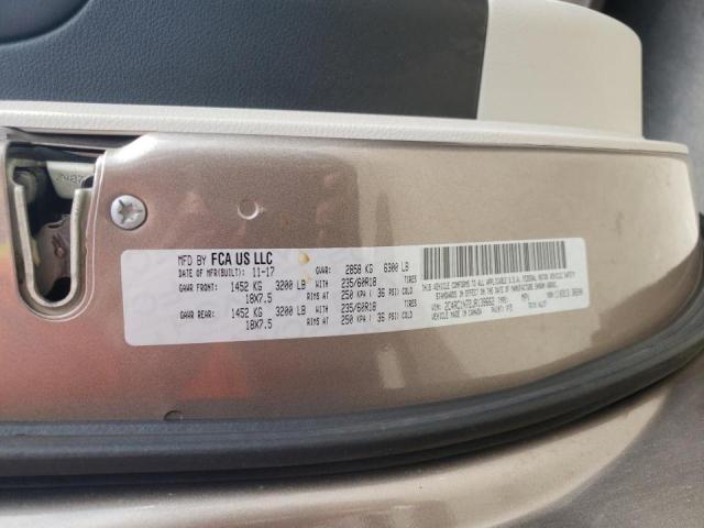 Photo 10 from auction – 2018 CHRYSLER PACIFICA H with VIN 2C4RC1N72JR139662