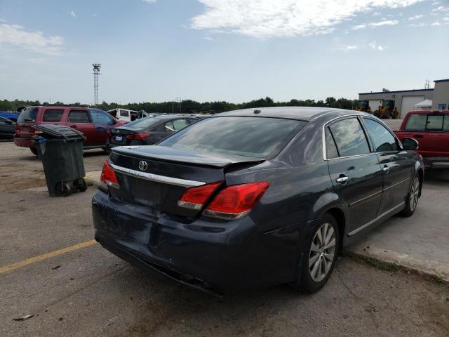 Photo 4 from auction – 2011 TOYOTA AVALON BAS with VIN 4T1BK3DB8BU409645