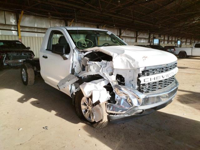 CHEVROLET SILVERADO 2021 with VIN 3GCNWAEF5MG409703 - Photo from auction