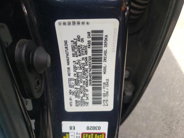 Photo 10 from auction – 2010 TOYOTA COROLLA BA with VIN 1NXBU4EE7AZ353723
