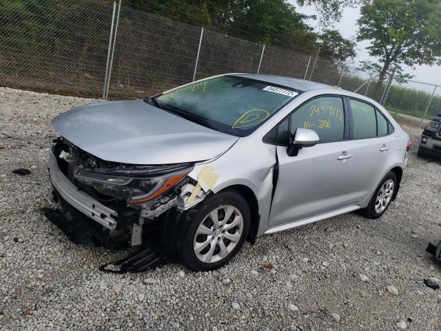 Photo 2 from auction – 2021 TOYOTA COROLLA LE with VIN JTDEPMAE8MJ168276