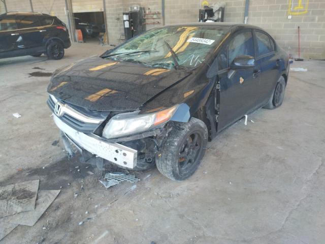 Photo 2 from auction – 2012 HONDA CIVIC with VIN 19XFB2F5XCE093768
