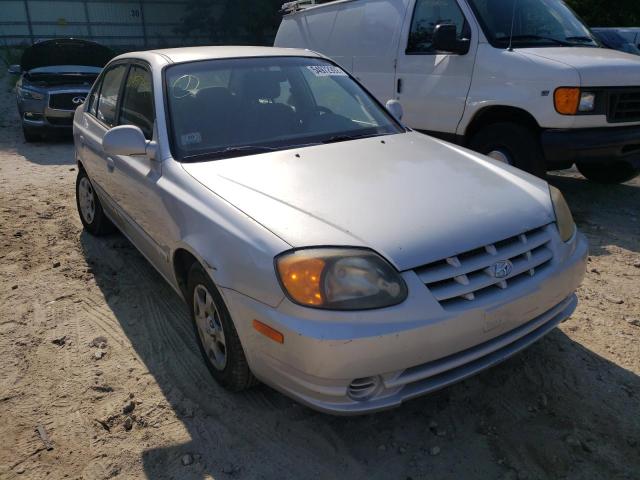 HYUNDAI ACCENT GL 2003 with VIN KMHCG45C13U498026 - Photo from auction