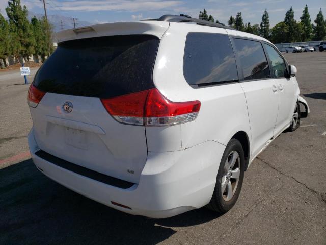 Photo 4 from auction – 2012 TOYOTA SIENNA LE with VIN 5TDKK3DCXCS206937