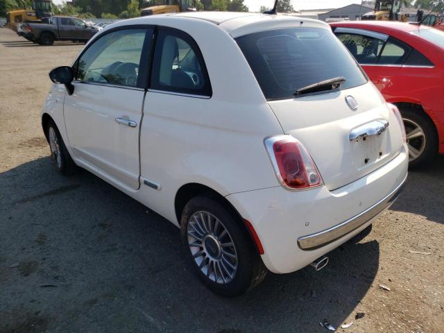 Photo 3 from auction – 2012 FIAT 500 LOUNGE with VIN 3C3CFFCR1CT105330