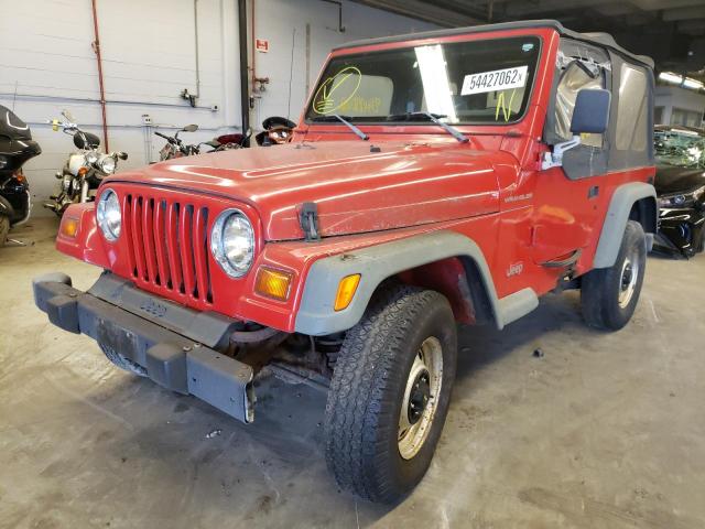 Photo 2 from auction – 1998 JEEP WRANGLER / with VIN 1J4FY29PXWP728823