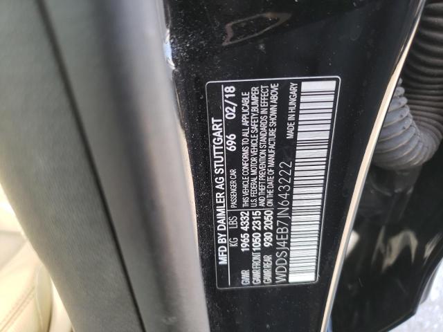 Photo 10 from auction – 2018 MERCEDES-BENZ CLA 250 with VIN WDDSJ4EB7JN643222