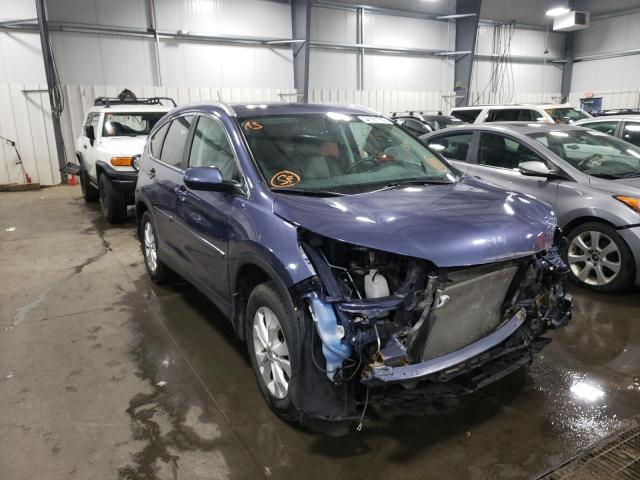 HONDA CR-V EXL 2014 with VIN 2HKRM4H73EH683911 - Photo from auction