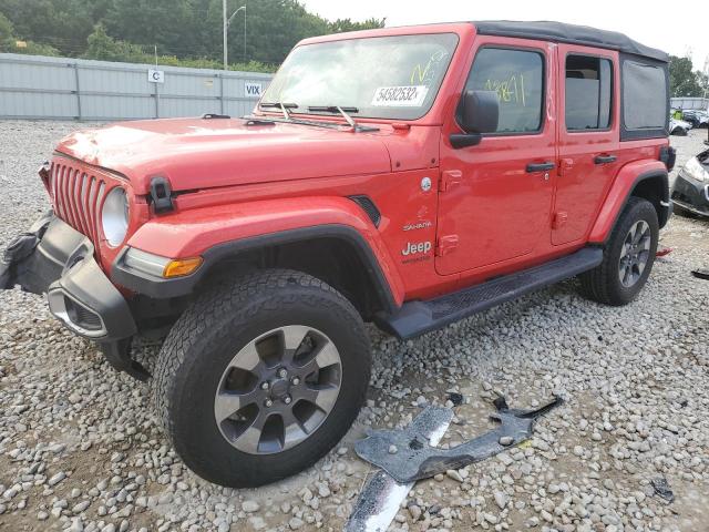 Photo 2 from auction – 2018 JEEP WRANGLER U with VIN 1C4HJXEG7JW141113