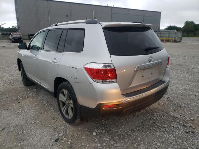 Photo 3 from auction – 2013 TOYOTA HIGHLANDER with VIN 5TDDK3EH1DS258249