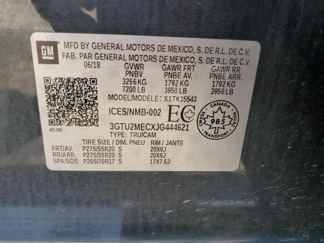 Photo 10 from auction – 2018 GMC SIERRA K15 with VIN 3GTU2MECXJG444621