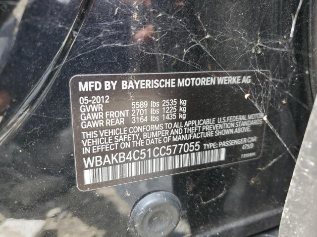 Photo 10 from auction – 2012 BMW 740 LI with VIN WBAKB4C51CC577055