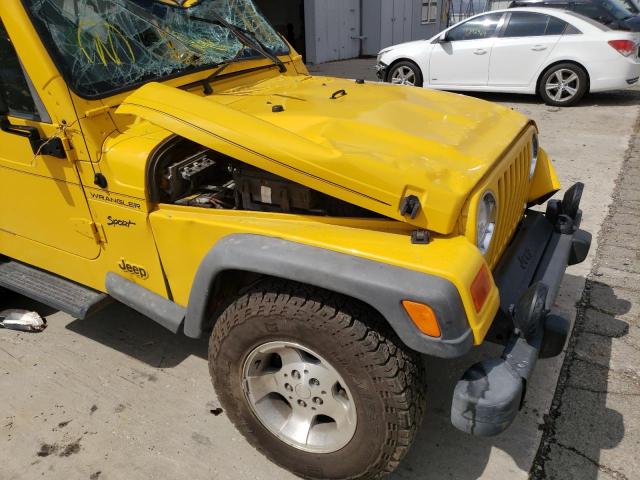 Photo 9 from auction – 2002 JEEP WRANGLER / with VIN 1J4FA49S42P705388