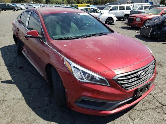 HYUNDAI SONATA SPO 2015 with VIN 5NPE34AF9FH032254 - Photo from auction