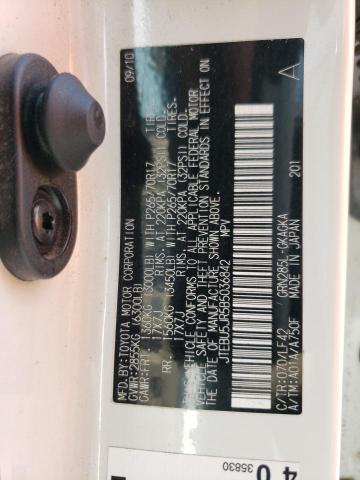 Photo 10 from auction – 2011 TOYOTA 4RUNNER SR with VIN JTEBU5JR5B5036842