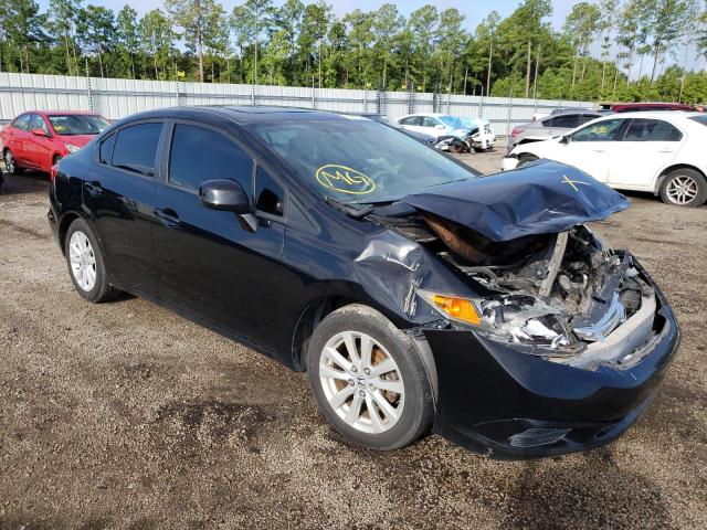 HONDA CIVIC EX 2012 with VIN 19XFB2F86CE007477 - Photo from auction