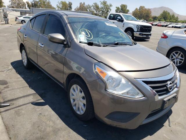 NISSAN VERSA S 2015 with VIN 3N1CN7AP1FL828351 - Photo from auction