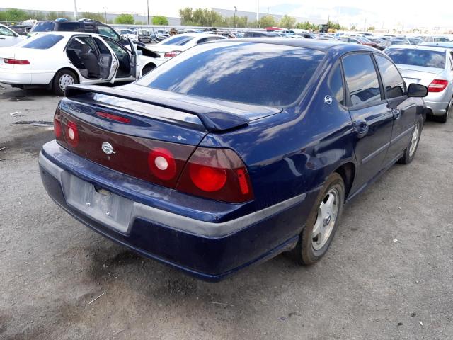 Photo 4 from auction – 2002 CHEVROLET IMPALA LS with VIN 2G1WH55K829219249