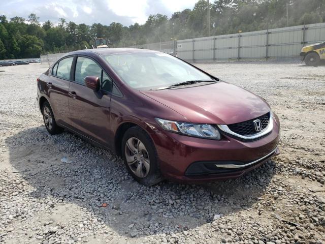 HONDA CIVIC LX 2014 with VIN 19XFB2F57EE063646 - Photo from auction