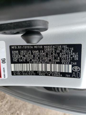 Photo 10 from auction – 2016 TOYOTA COROLLA L with VIN 2T1BURHEXGC716454