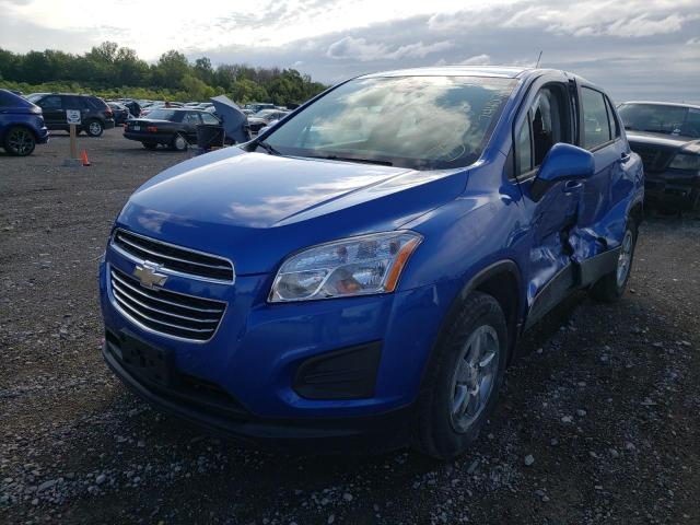 Photo 2 from auction – 2015 CHEVROLET TRAX 1LS with VIN KL7CJPSB0FB082663