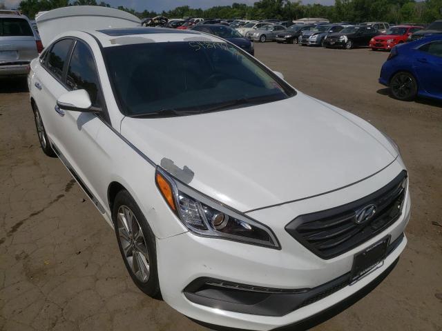 HYUNDAI SONATA SPO 2016 with VIN 5NPE34AF8GH434719 - Photo from auction