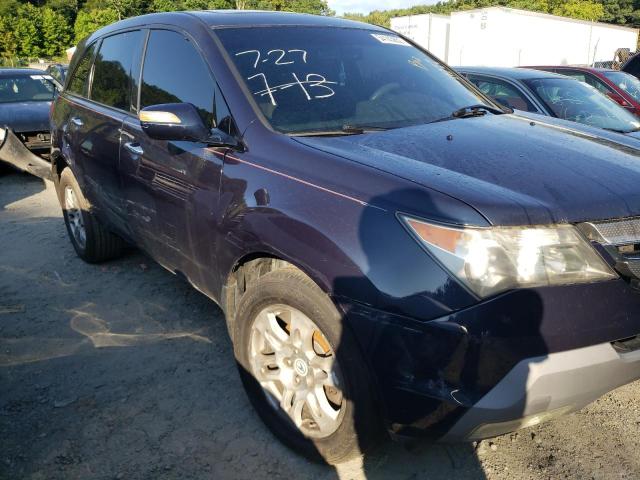 Photo 9 from auction – 2009 ACURA MDX TECHNO with VIN 2HNYD28609H523341