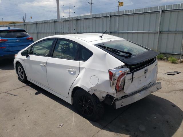 Photo 3 from auction – 2014 TOYOTA PRIUS with VIN JTDKN3DU1E1832943