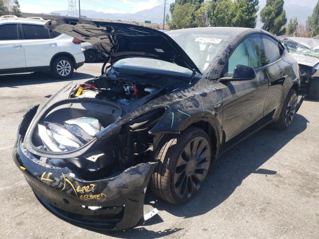 Photo 2 from auction – 2022 TESLA MODEL Y with VIN 7SAYGDEF6NF444336