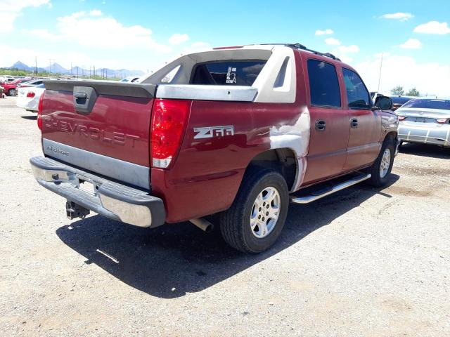 Photo 4 from auction – 2004 CHEVROLET AVALANCHE with VIN 3GNEC12T34G186751