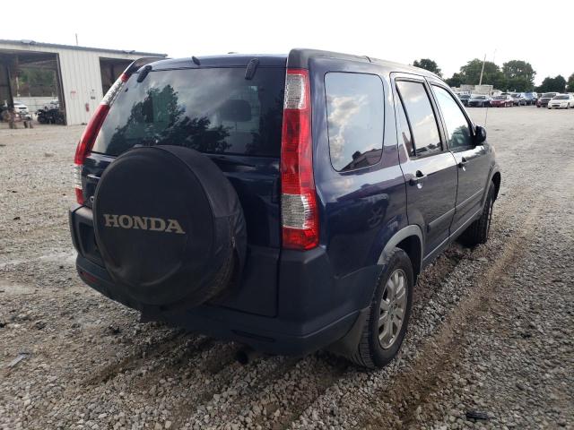 Photo 4 from auction – 2006 HONDA CR-V EX with VIN JHLRD68826C025680