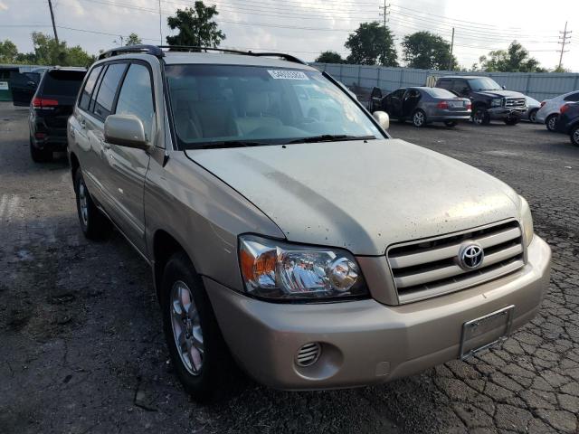 TOYOTA HIGHLANDER 2006 with VIN JTEGD21A560139213 - Photo from auction