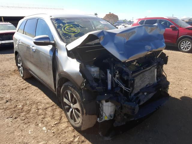 KIA SORENTO EX 2016 with VIN 5XYPH4A57GG159014 - Photo from auction