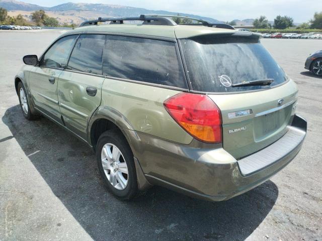 Photo 3 from auction – 2005 SUBARU LEGACY OUT with VIN 4S4BP61C857373877