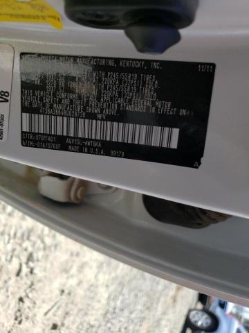 Photo 10 from auction – 2011 TOYOTA VENZA with VIN 4T3BA3BB4BU028730