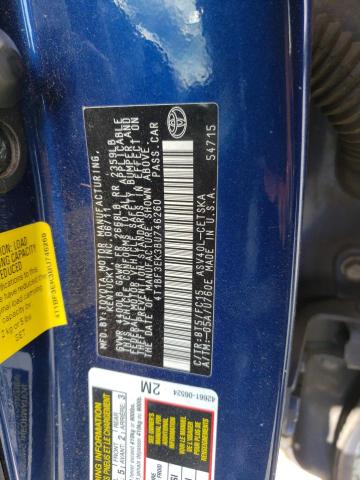 Photo 10 from auction – 2011 TOYOTA CAMRY BASE with VIN 4T1BF3EK3BU746260